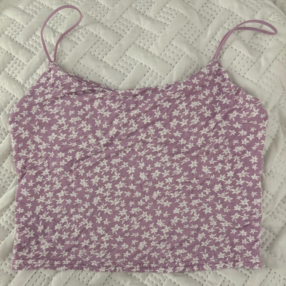 Floral tank top